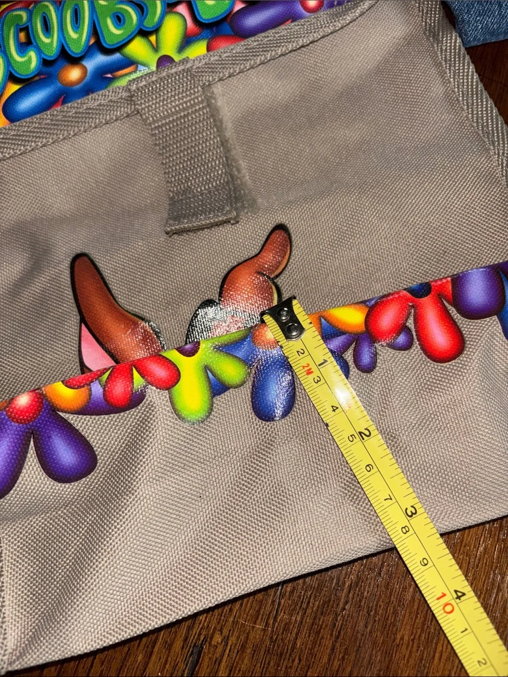 Scooby-Doo 2000 Axius Cartoon Network Beige Snack or Lunch Bag